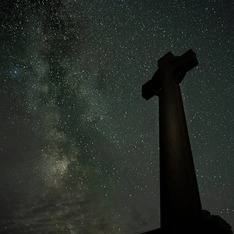 Ynys Enlli's Dark Sky by Helen Iles